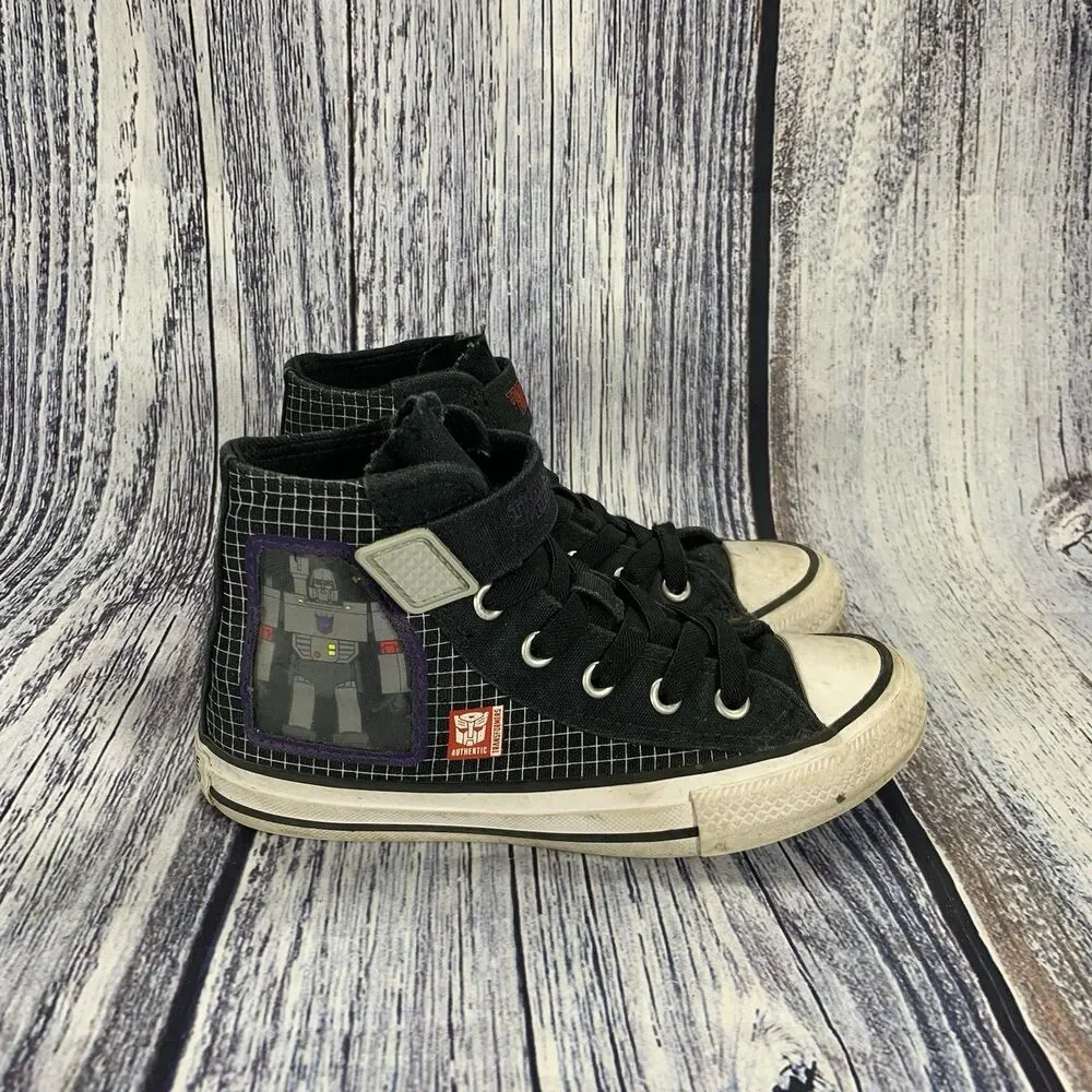 Converse X Transformers EasyOn Hi Autobots and Decepticons Kids Sneakers 13